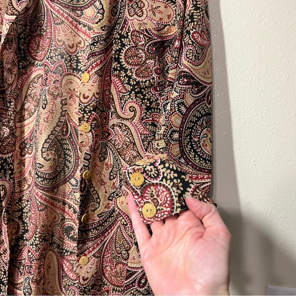 Jaeger button blouse - Picture 10 of 12